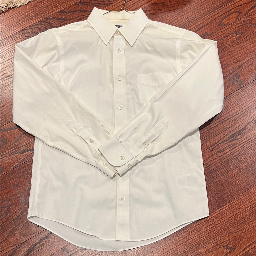 Boys Brooks Brothers Dress Shirt Size 12 Non-Iron